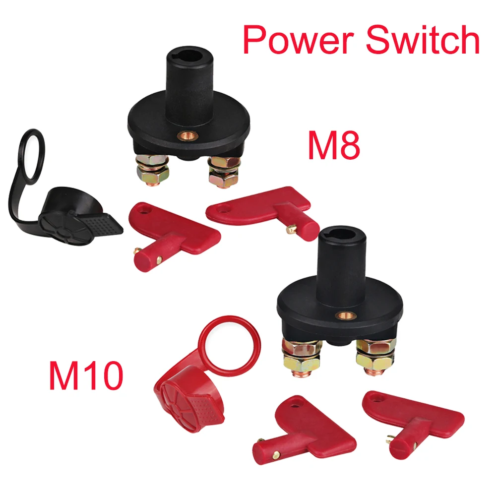 12V/24V Samochodowy wyłącznik akumulatora Główny wyłącznik awaryjny Akumulator pojazdu Wyłącznik zasilania Odłącz izolator Wyłącznik główny
