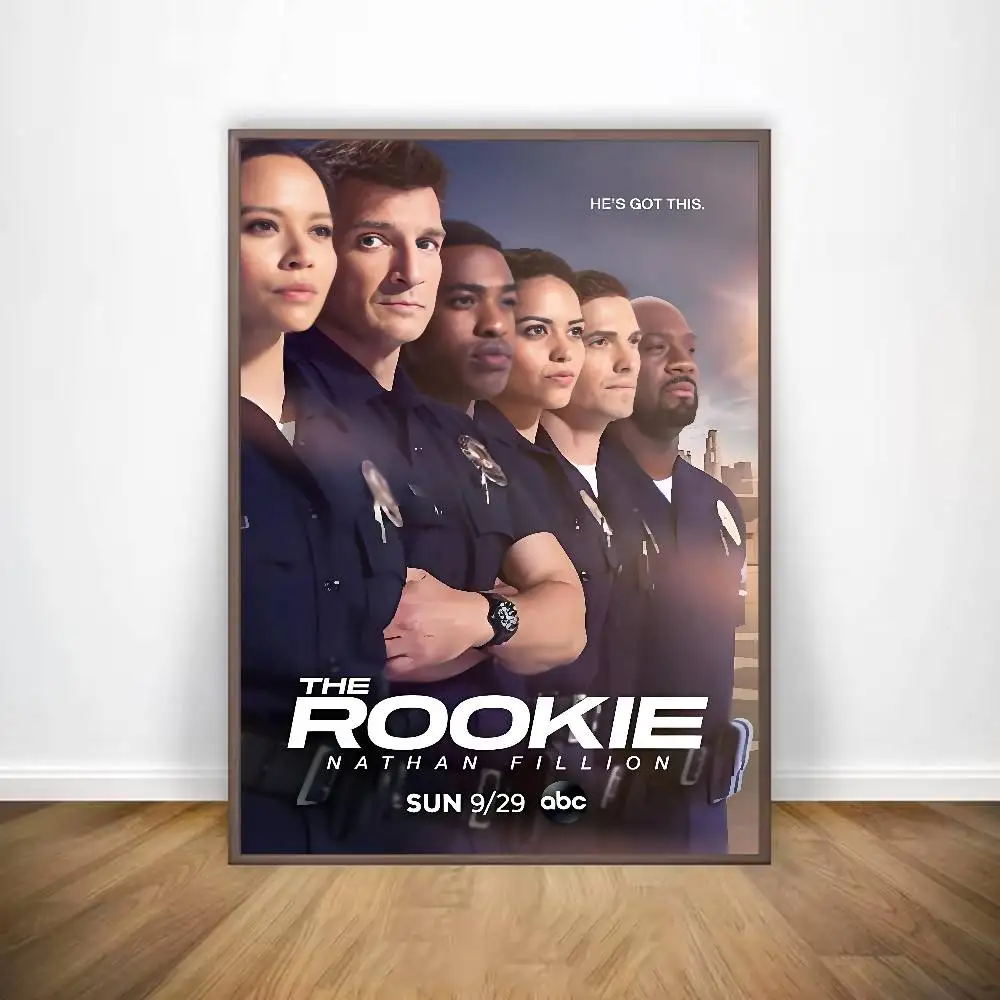 T-The ROOKIE MOVIE ملصق معرض يطبع ذاتية اللصق ديكور المنزل الديكور صور مطبوعة للحوائط ملصق غرفة المعيشة