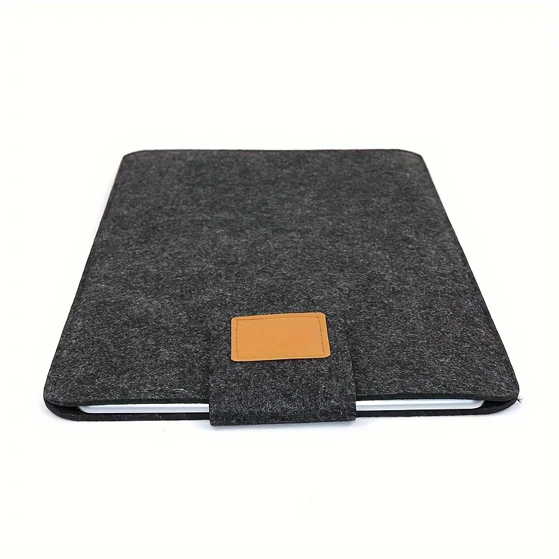 Felt Sleeve Slim Tablet Case Cover Bag for MacBooks Air Pro 11 13 15 Inch Solid Color Tablet Storage Bag