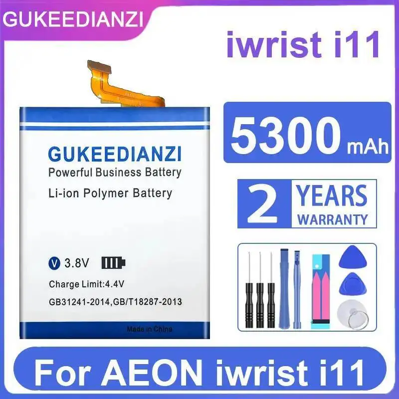 

For Aeon Iwrist I11 Collector Battery Reliable Replacement 5300Mah Environmentally Friendly