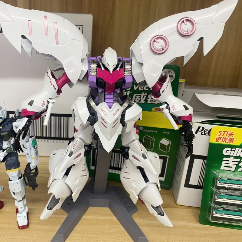 新2025年イーヤモデルAmx-004キューブレイアクションフィギュア1/120スケール組み立てモデルキットハマン・カーンフィギュアU.C.0087アニメコレクションギフト