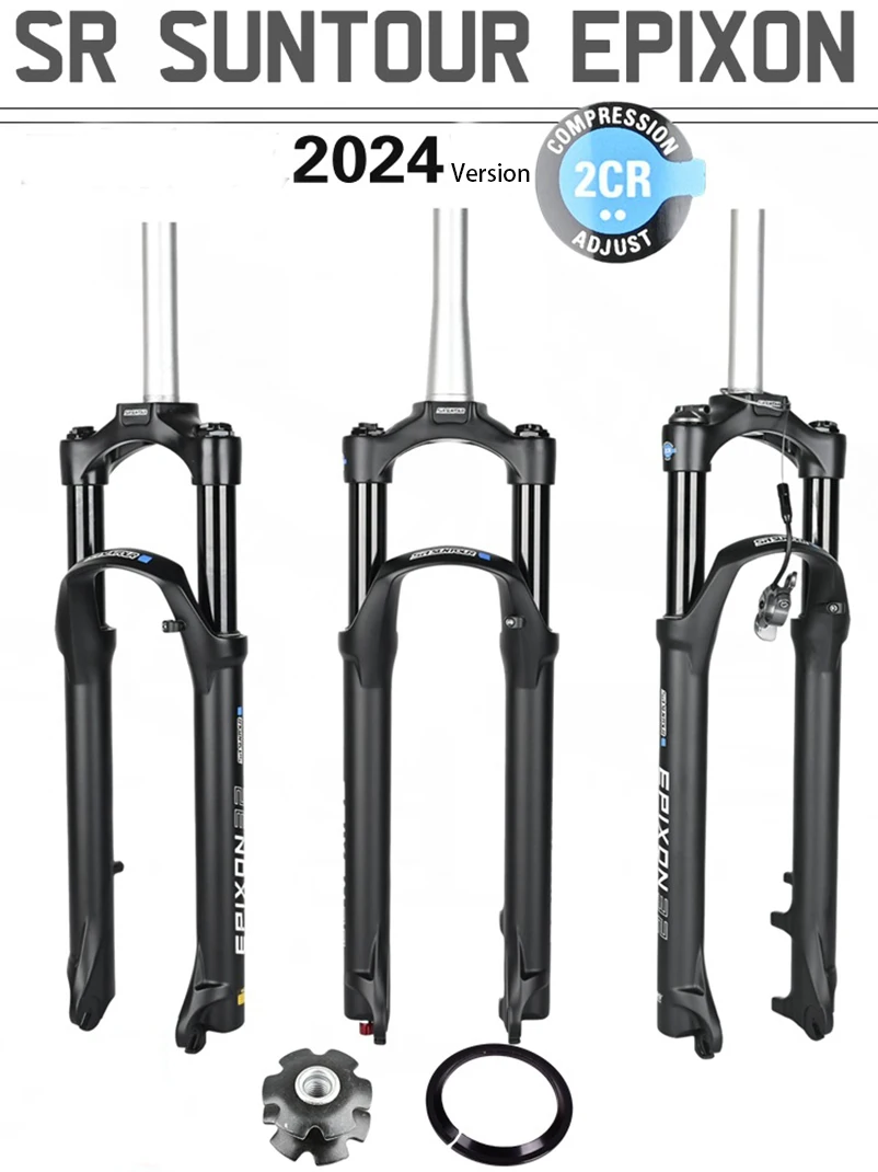 2024 SUNTOUR EPIXON Bicycle Front Fork, 26/27.5/29 Inch MTB