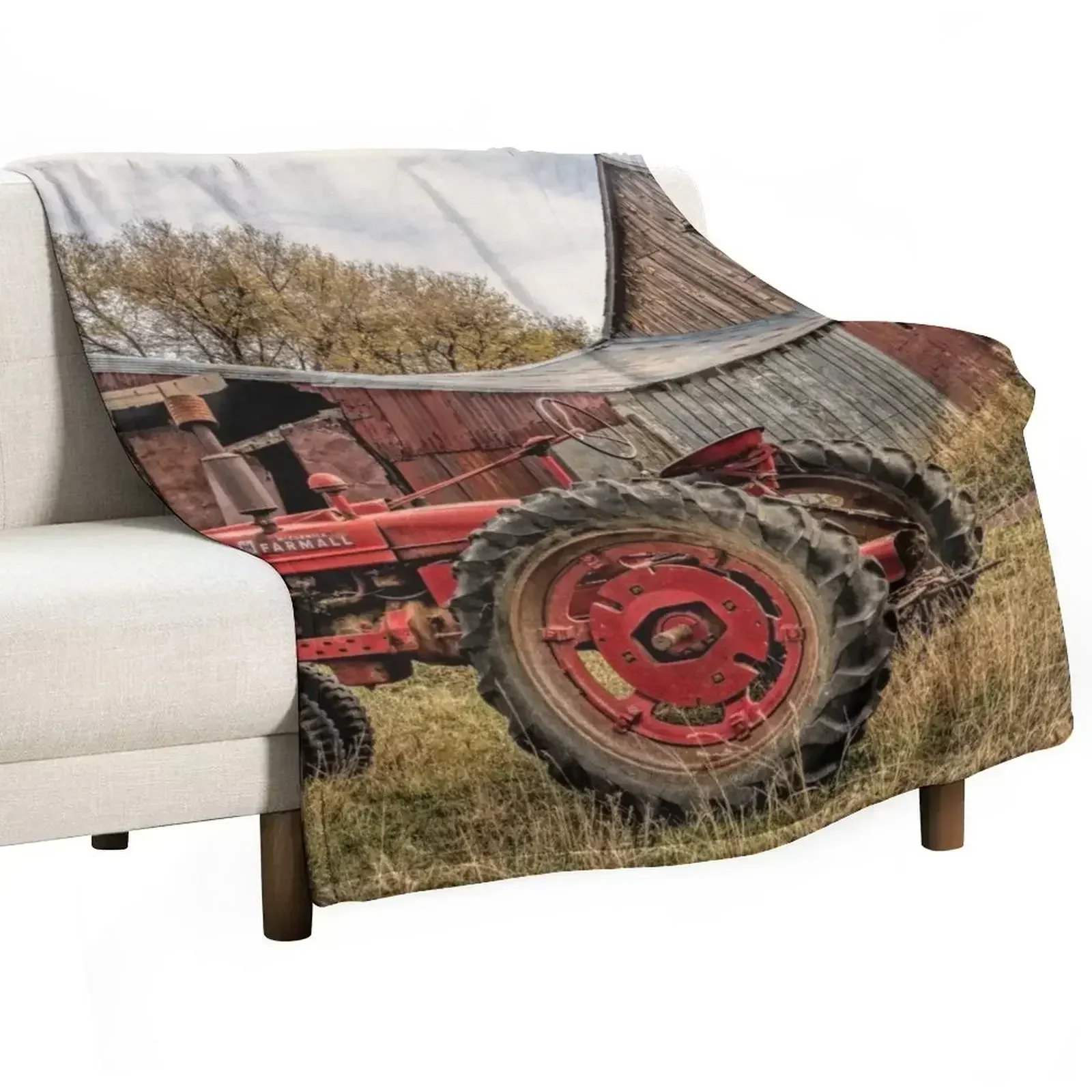 

Down on the Farm Throw Blanket Moving Winter beds Flannel Luxury Throw Blankets