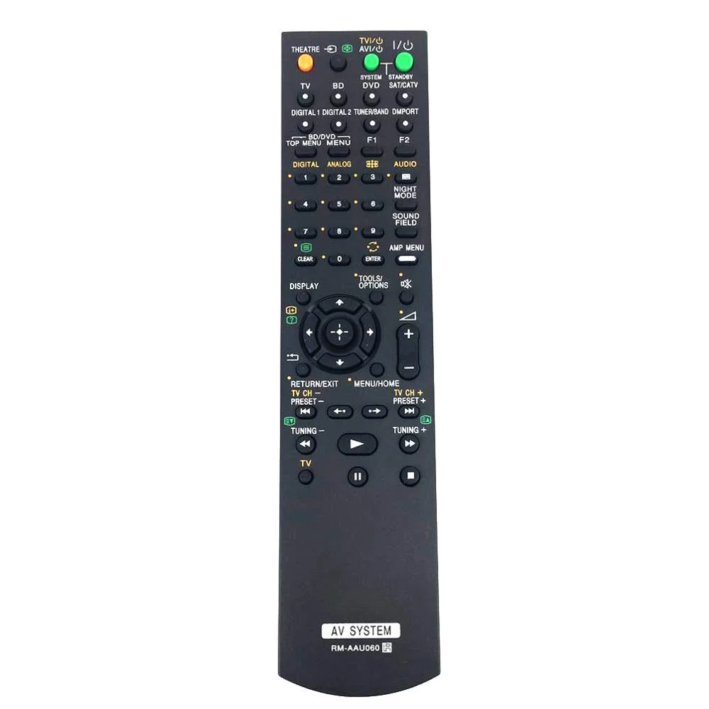 Remote Control RM-AAU060 for Sony AV System RM-AAU036 RM-AAU057 RM-AAU058 HT-FS3 SA-WFS3 SS-FS3 HTSS360 STRKS360