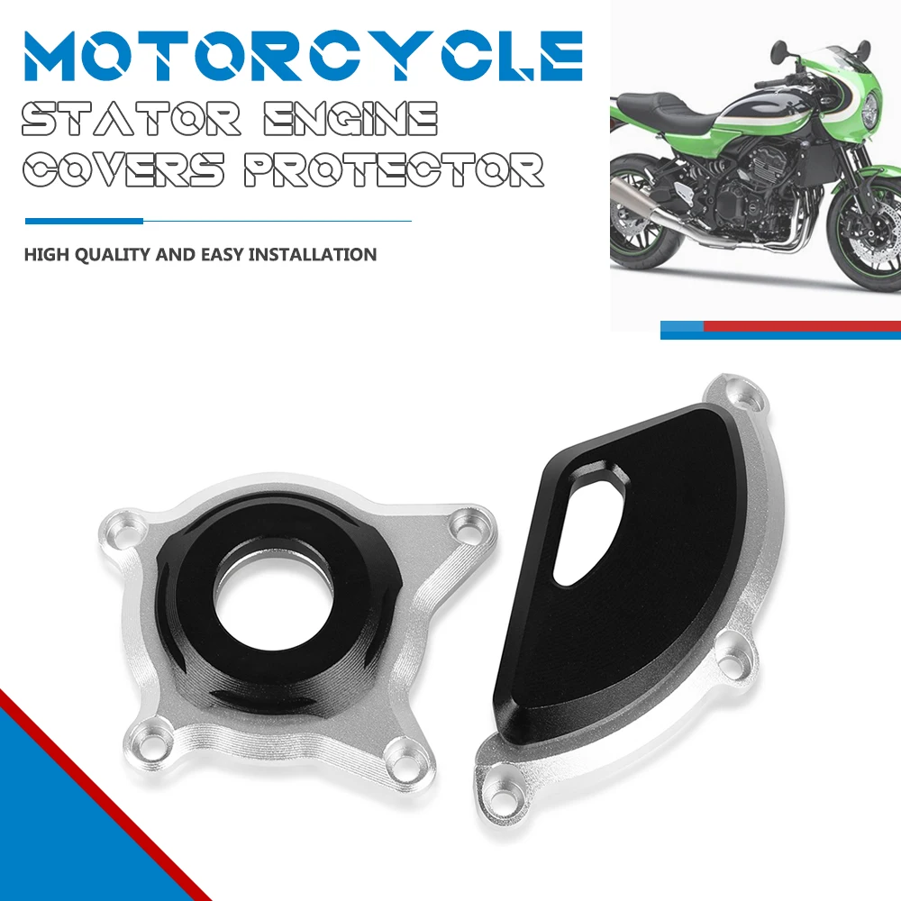 

Accessories Engine Protective Decoration Shaft Cover Guard For Kawasaki Z900 Z900RS Cafe Performance 2016-2023 2022 2021 2020