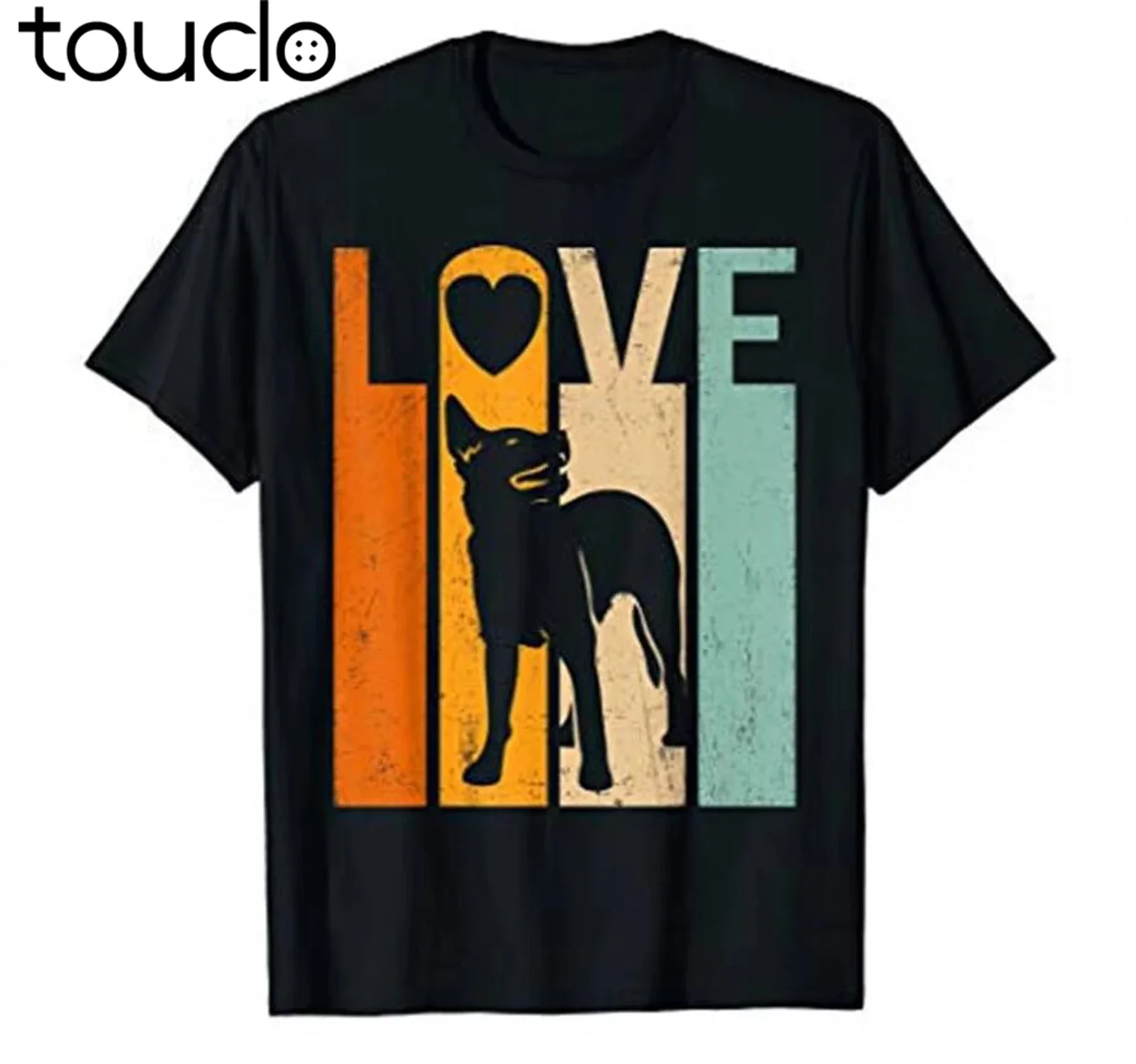 Proud Love Australian Cattle Dog Vintage Shirt Lover Fathers Day New  Fashion Men'S High Quality Tees Casual T Shirt