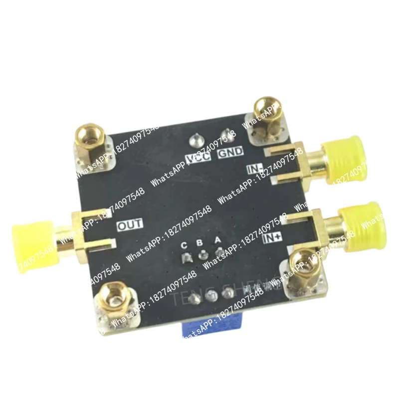 DC2.7-5.5V TLV3501 module features high-speed adjustable voltage for comparison between rail-to-rail sine waves and square waves