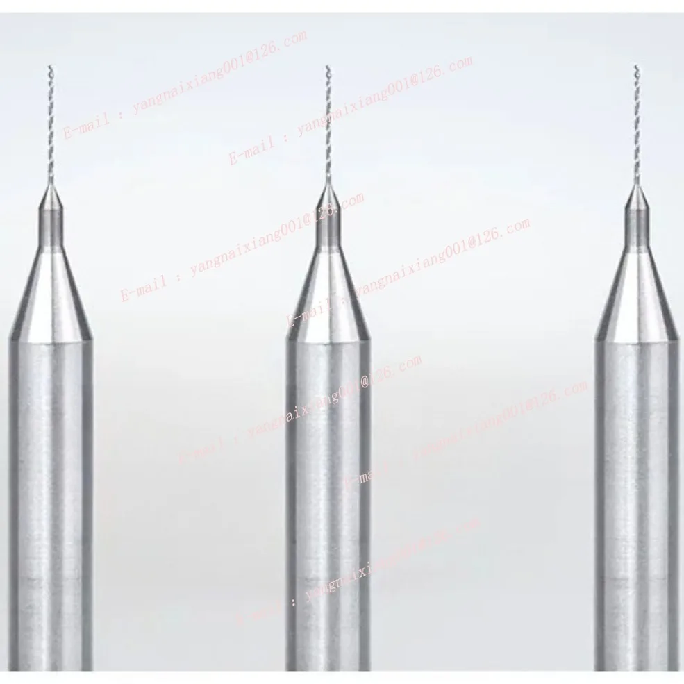 10pcs PCB Carbide Drill Bit Micro Small Fixed Shank Drilling Tool Metal Stainless Steel Drill 0.15~1.5mm