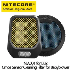 NITECORE NIA001 2-in-1 High Density Filter Fit for BB2 Electric Camera Air Blower, Cmos Sensor Cleaning Filter for Babyblower