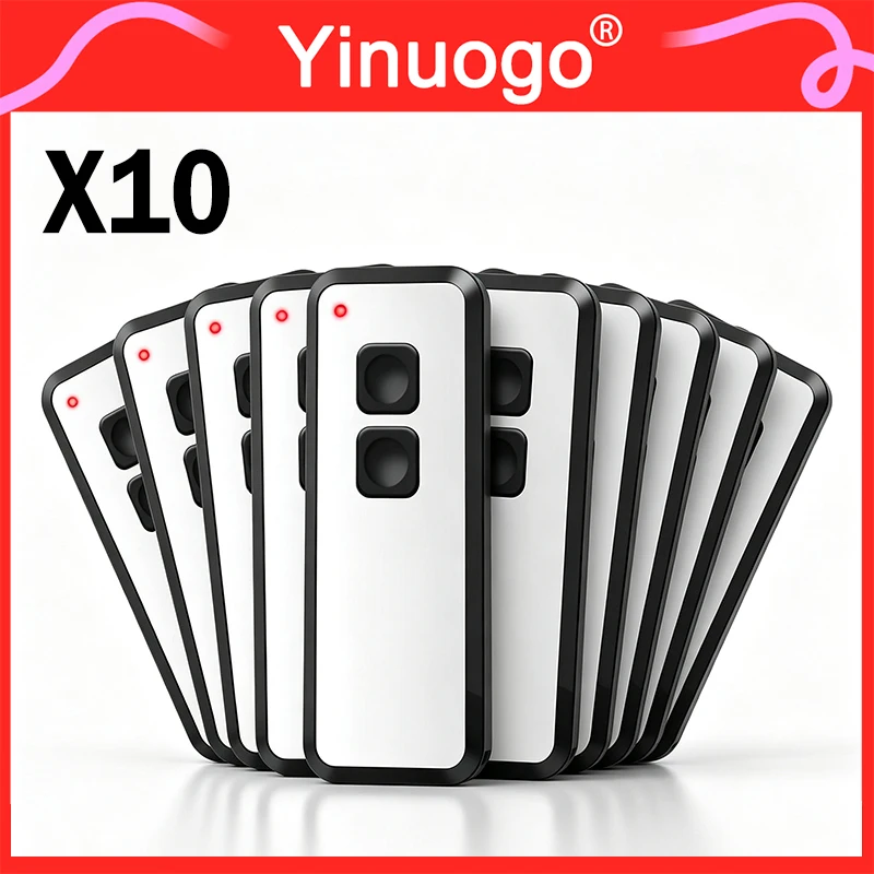 10pcs Novoferm Mini-Novotron 522 524 502 MAX43-2 504 MAX43-4 512 Garage Door / Gate Remote Control 433.92MHz Rolling Code