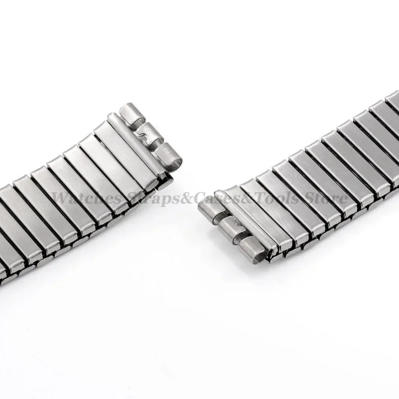 Elastic Metal Watch Band for Swatch Watch Strap 17mm 20mm Stretch Expansion Stainless Watch Strap Men Women Bracelet Accessories image 4