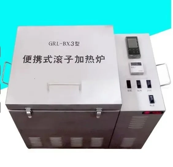 GRL-BX3 Portable Roller Heating Furnace 180 degrees Intelligent Temperature Control 220V for the aging test of drilling fluid