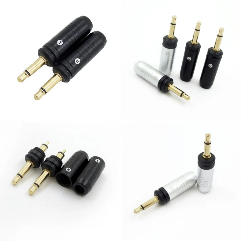 Sturdy 3.5mm Male Cable Connector Earphone Plug for Focal Clear Dropship