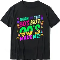 Summer I Love The 90 T Shirt for Women Man Camisa Casual Wear Outdoor Clothing Streetwear Hipster Novelty Trend