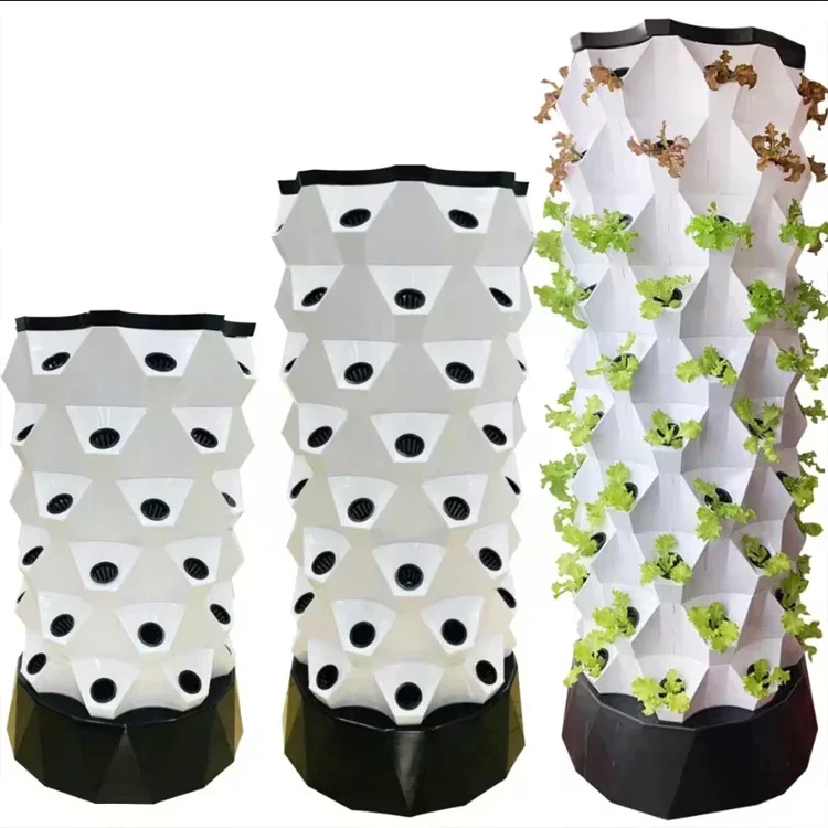 tower garden vertical growing racks commercial aeroponic  hydroponics system farm tomato hydroponic tower system