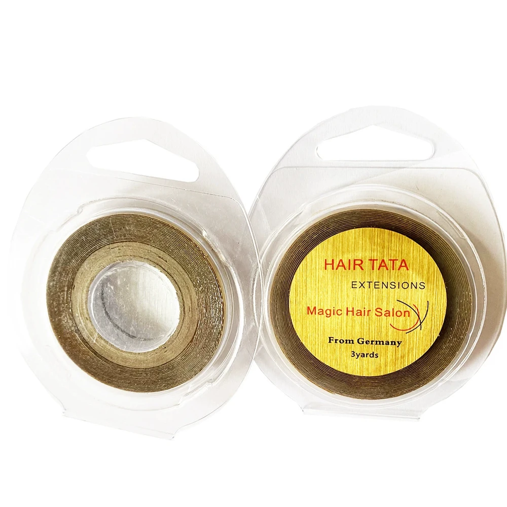 3 Yards TATA Hair Extension Tape Double Side Adhesive Tape Hair Extension Support Tape for Tape Hair Width 0.8cm