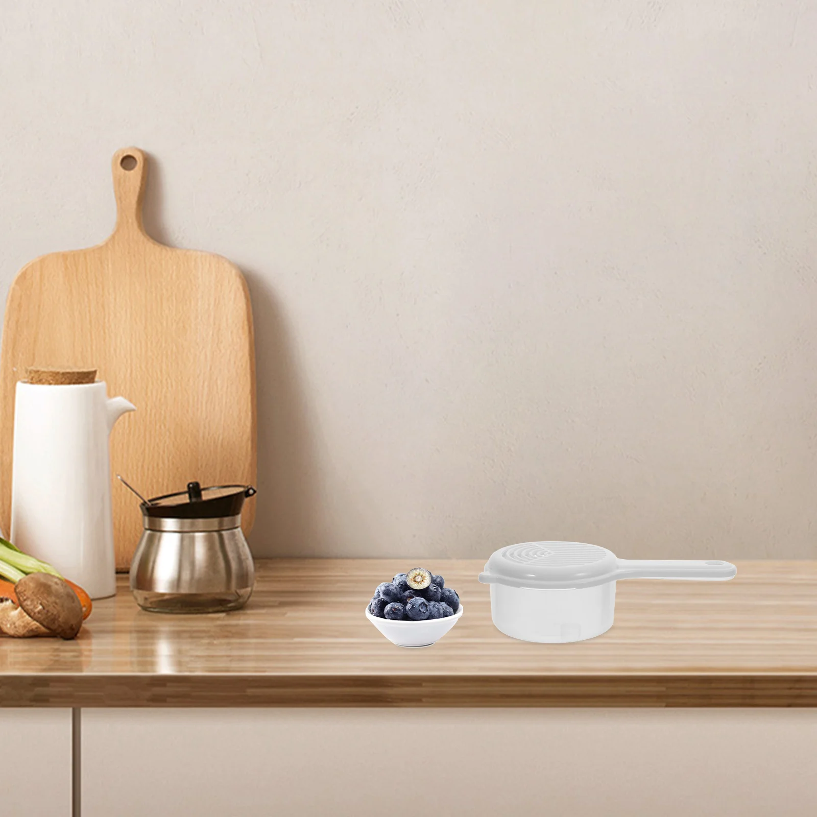 

Ergonomic Handle Fruit Washing Strainer Blueberry Cleaning Drainage Reusable Kitchen Supply Berry Colander Portabledrain Fruit