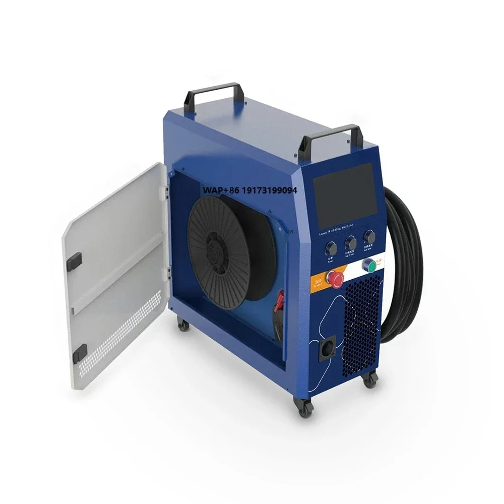 New Handheld Fiber Welding Machine 2000W Multifunctional Featuring User-friendly Integrated Wire Feeder and Air Cooling