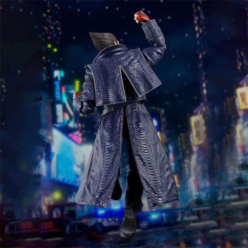 In Stock Original Bandai S.H.Figuarts SHF Tekken 8 Mishima Kazuya Animation Action Figure Toy Gift Model Collection Hobby WY