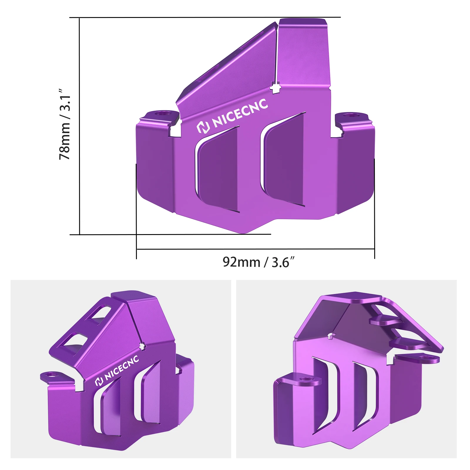 NiceCNC For Surron Sur-Ron Light Bee X S L1E Segway X160 X260 Motocross Rear Brake Caliper Guard Protecor Electric Dirt Bike