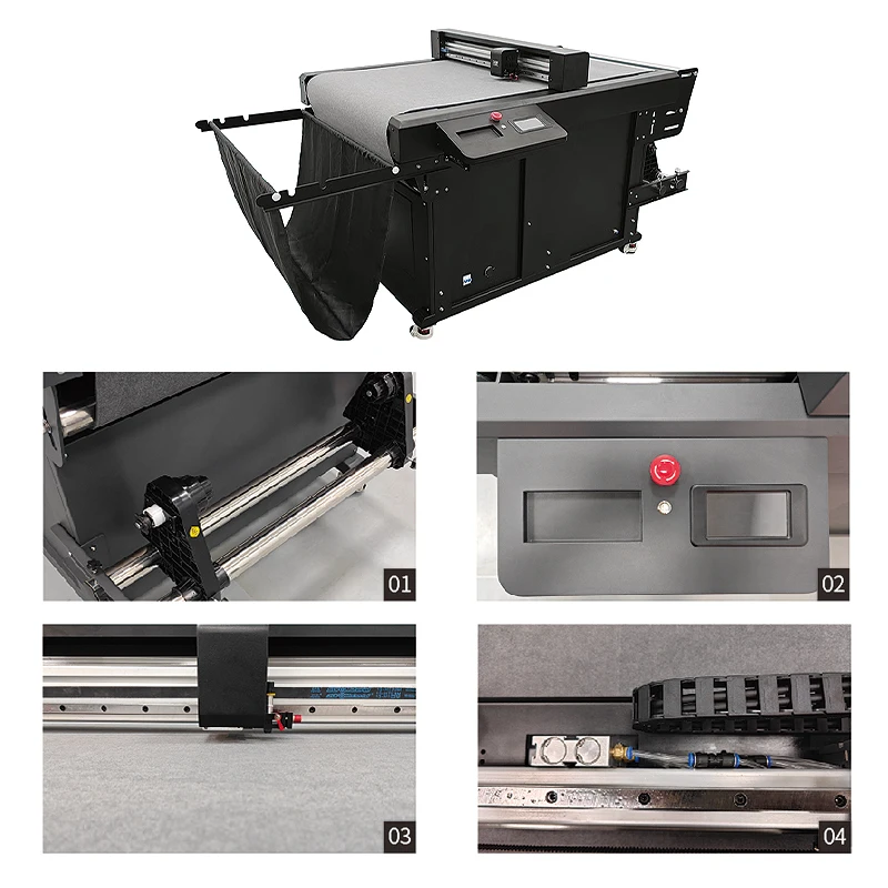 MOMOETECH Servomotor Graphtec Snijplotter 60 cm Flatbed Stansmachine