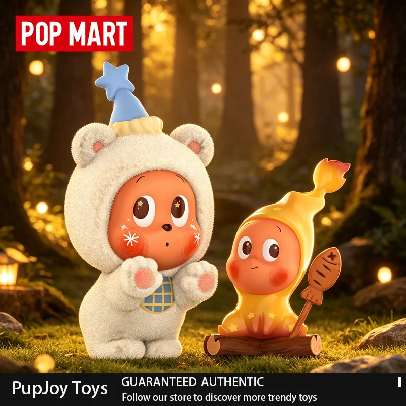 

Genuine Pop Mart Twinkle Twinkle Warm Afternoon In Frozen Soil Figure Collectible Hippers Cute Stuff My Mini Baby Figurine Toys