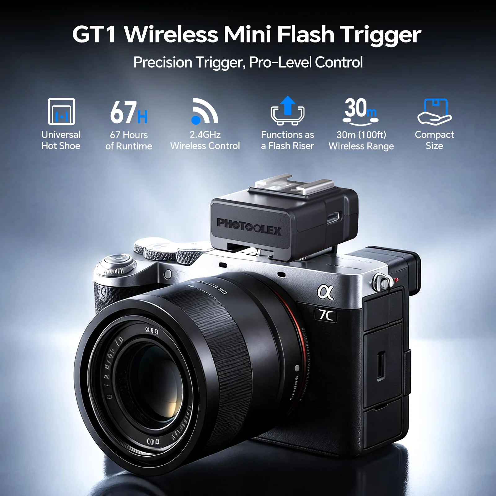  PHOTOOLEX แฟลชทริกเกอร์ไร้ - Trigger Receiver Set บทวิจารณ์และราคา