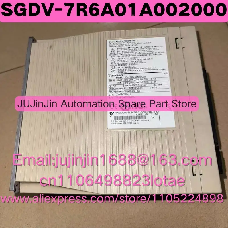 SGDV-7R6A01A002000 Used In Good Working Condition Quick Shipment