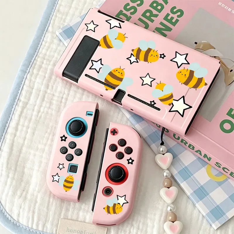Protective Case Accessories TPU Split Protective Case for Nintendo Switch NS Game Console Anti-Scratch Shell Protector