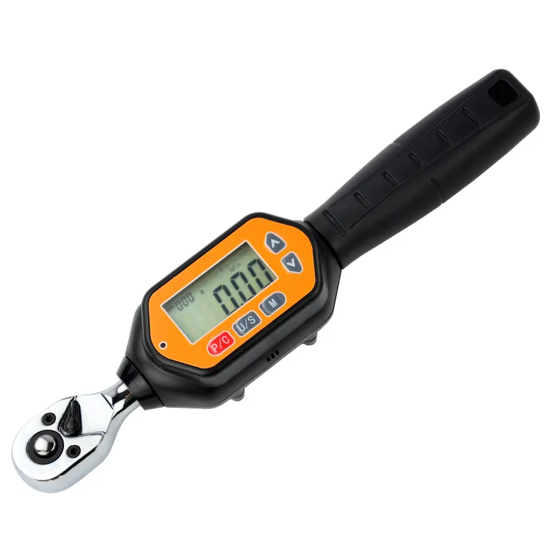 High precision professional tool manual torque wrench chrome plated metric industrial grade automotive maintenance