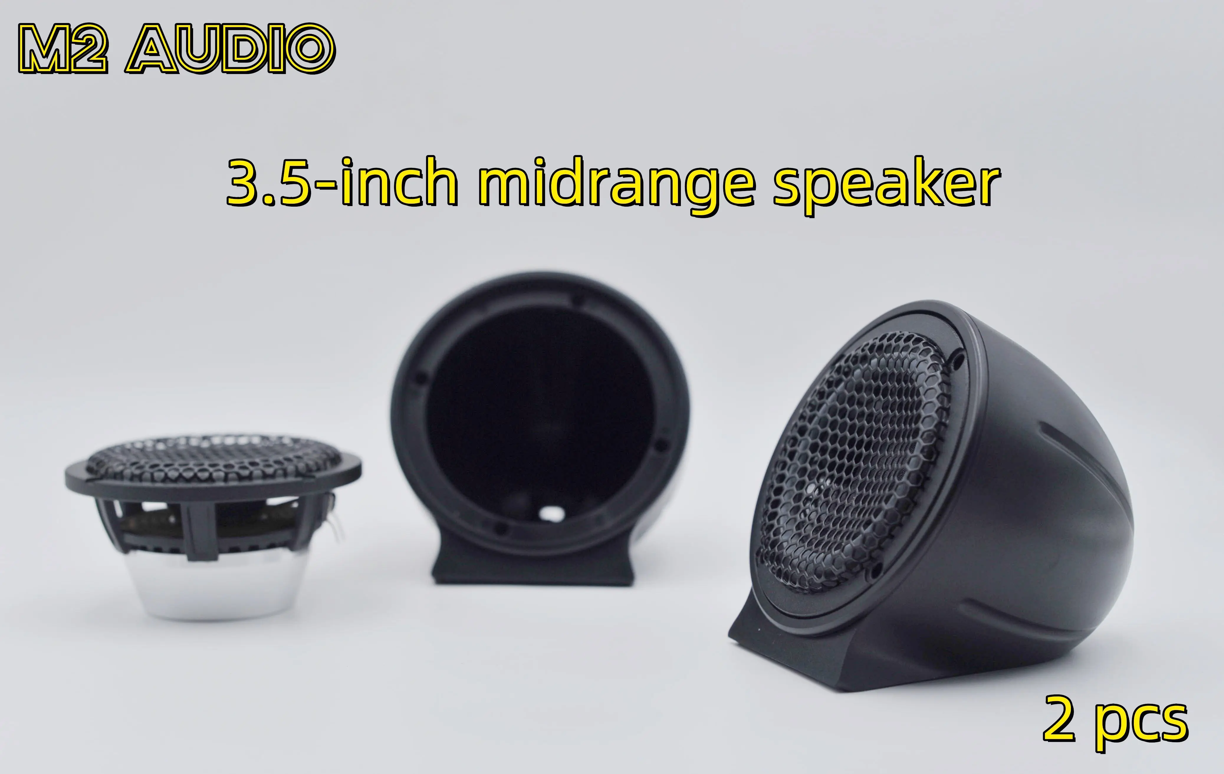 3.5-inch car baritone speakers Dashboard Center Control baritone speakers package Car audio modified hi-fi barito
