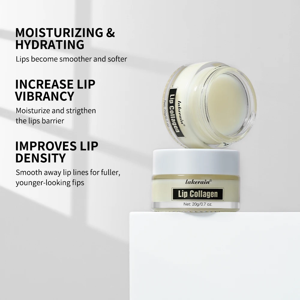 Moisturizing&Hydrating Lip Collagen Repairs Dry Strengthens Lip Barrier Prevent Lip Tears Or Oremature Wrinkles Soft Lips Mask