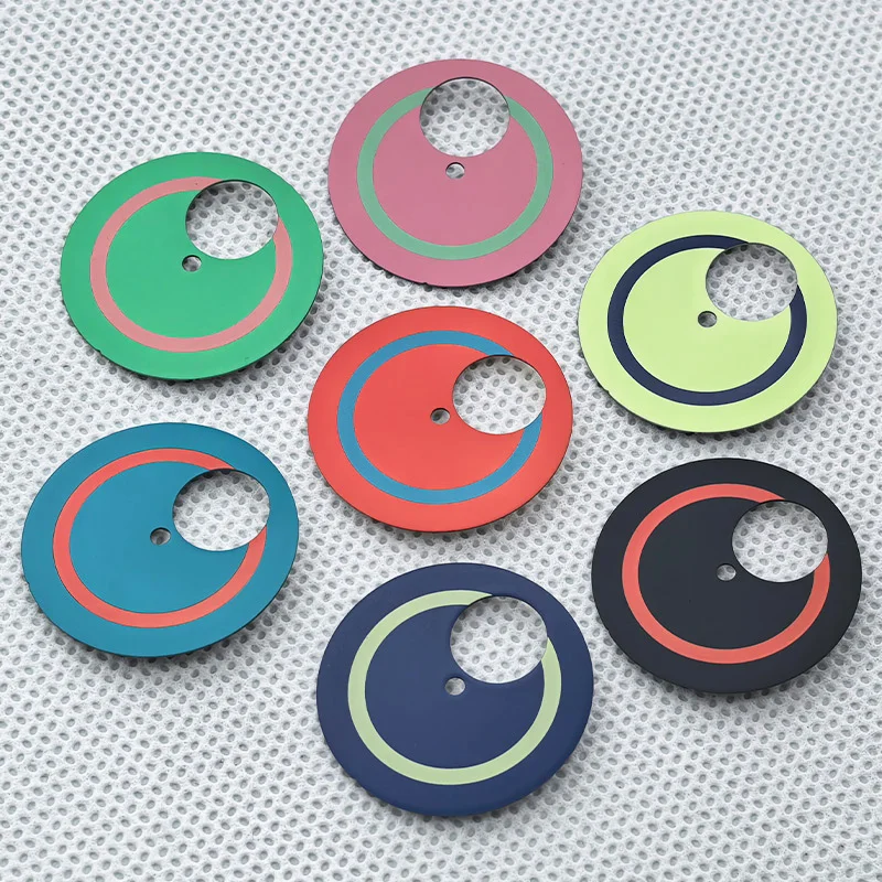 Customized 28.5mm Dial NH38 NH70 Watch Dial Fits NH38 NH70 Mechanical Movement Replace 28.5mm Watch Surface Parts