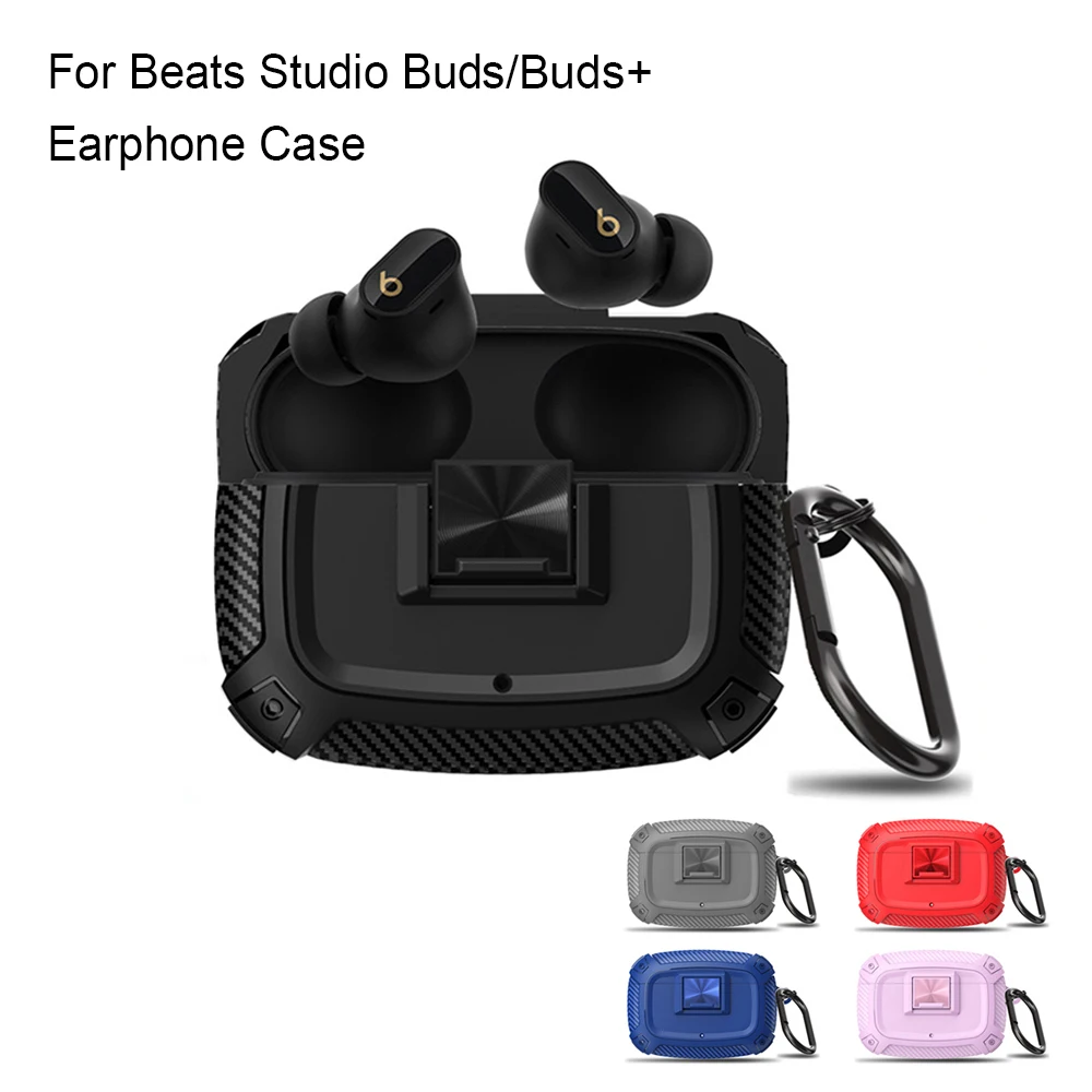 

Suitable for Beats Studio Buds Buds+ Earphone Protective Case Cover with Buckle All inclusive Hard TPU Material