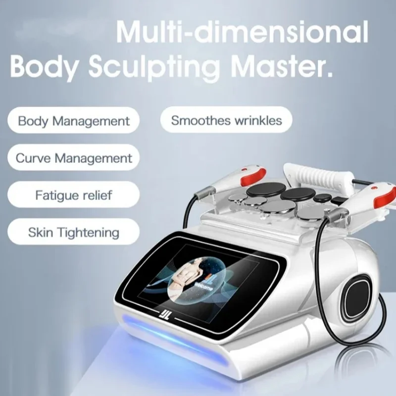 Portable 448Khz INDIBA Therapy Diathermy Body Sliming Machine Pain Relief Skin Tightening Multi-Dimensional Body Sculptor