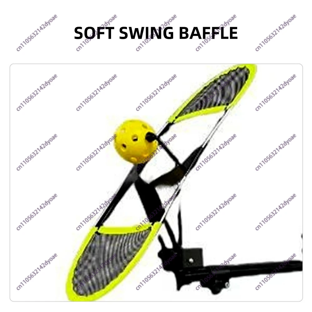 Outdoor tennis training equipment Ball sports trainer Adjustable 360 degree rotation Portable Top and bottom spin practice