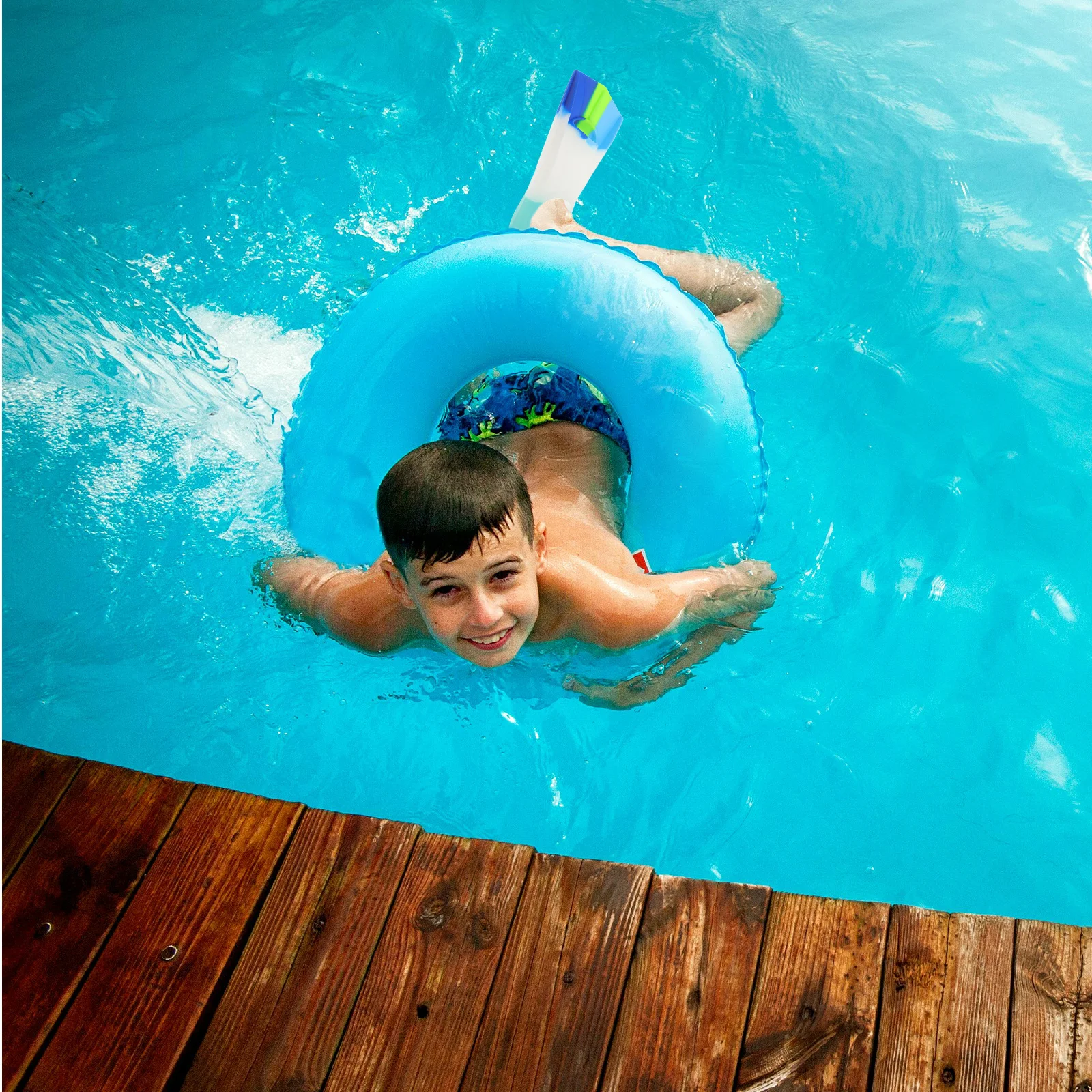 1 Para Silikonowych Krótkich Płetw dla Dzieci do Treningu Pływania na Długi Zasięg, Lekkie, Wygodne, do Snorkelingu i Nurkowania