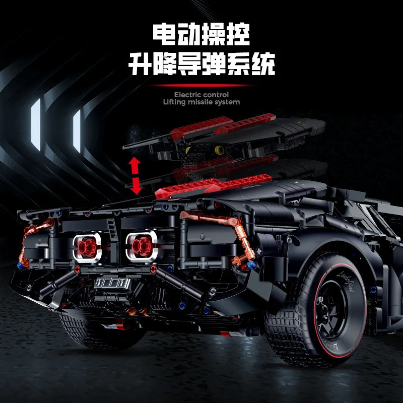 Ancient Encouragement 10618 Armored Rambo1:8High-Difficulty Model Assembly Small Particle Sports Car Building Block Toy Ornament