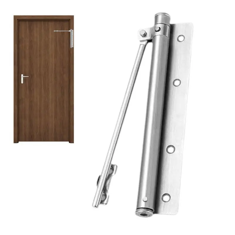 

Automatic Door Closer Adjustable Automatic Door Closer In Stainless Steel Heavy Duty Door Closer For Home And Commercial Use For