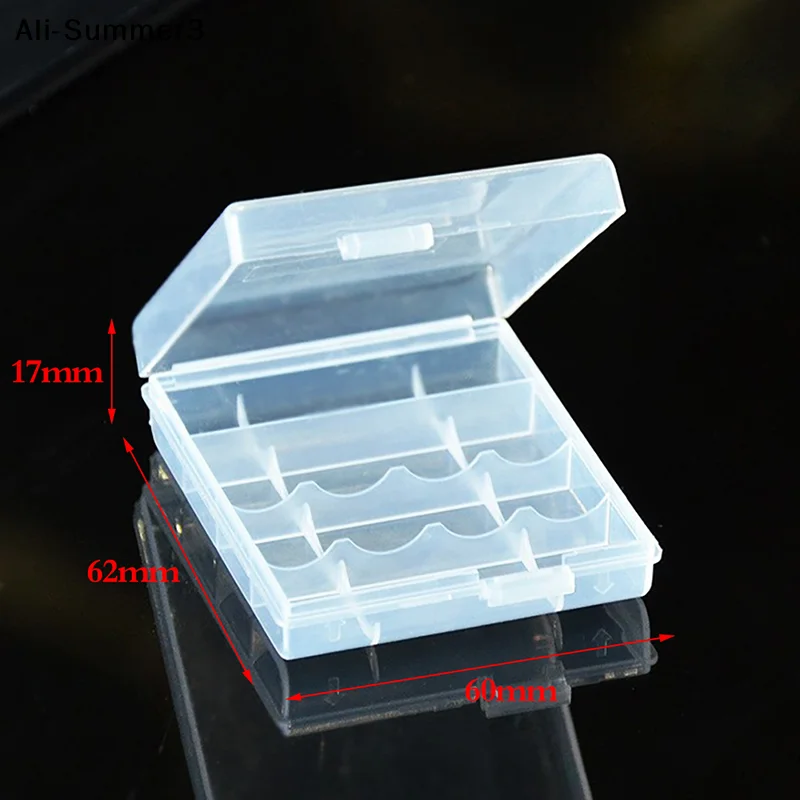 【Sum3】1Pc 2026 New Clear Plastic AAA/AA to C/D Battery Combination Battery Storage Box Adapter Holder Case Converter Cases