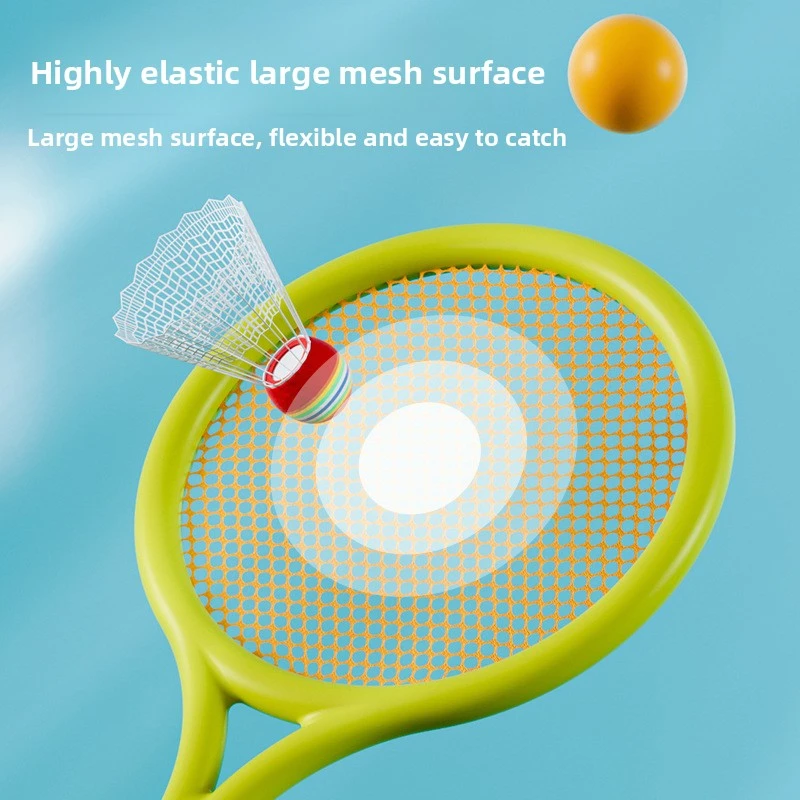 Children's Badminton Racket Set Kindergarten Parent-Child Interaction Student Outdoor Sports Tennis Racket Toy
