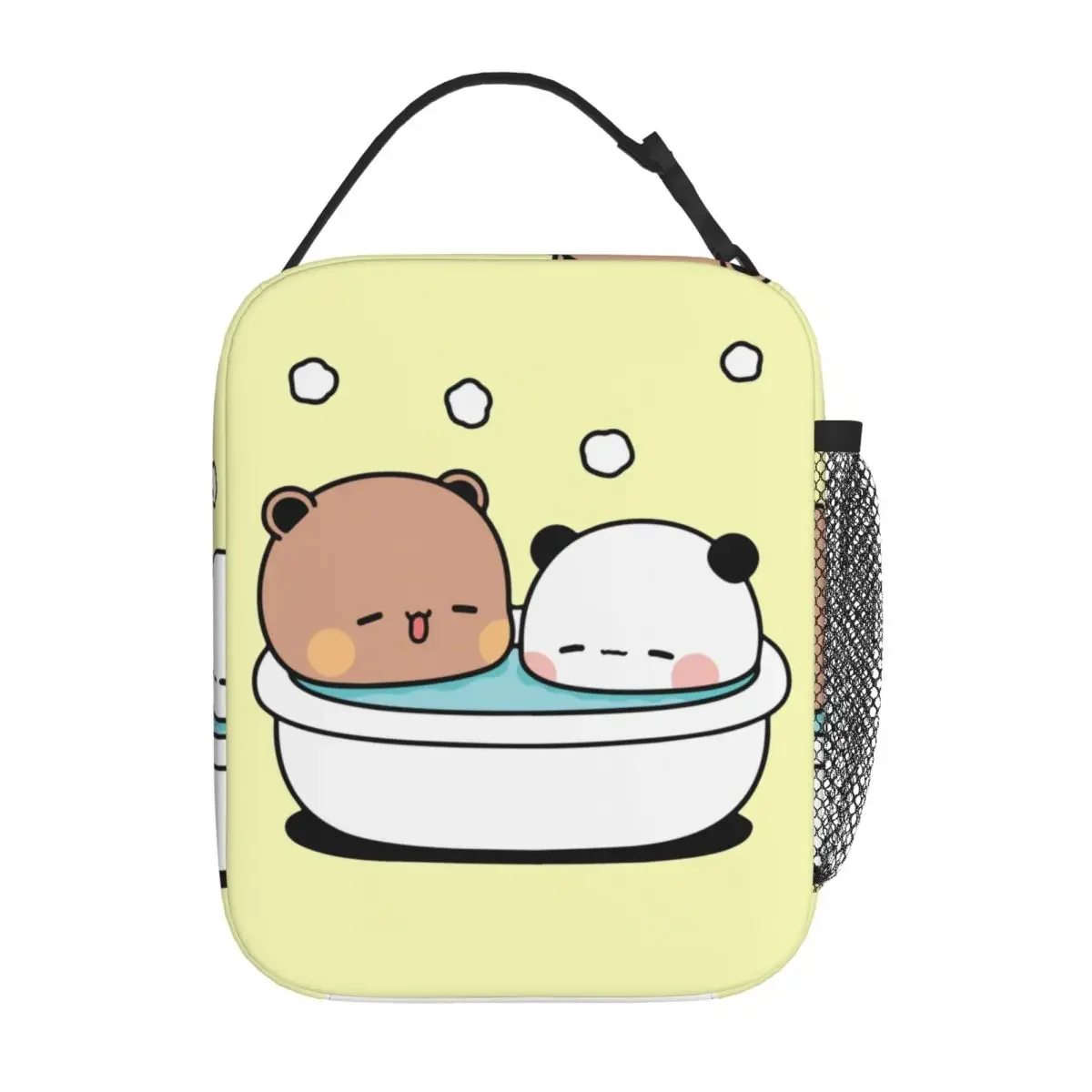 Bubu Dudu Bathing Thermal Insulated Lunch Bags School Panda And Bear Cute Portable Bag for Lunch Cooler Thermal Lunch Box