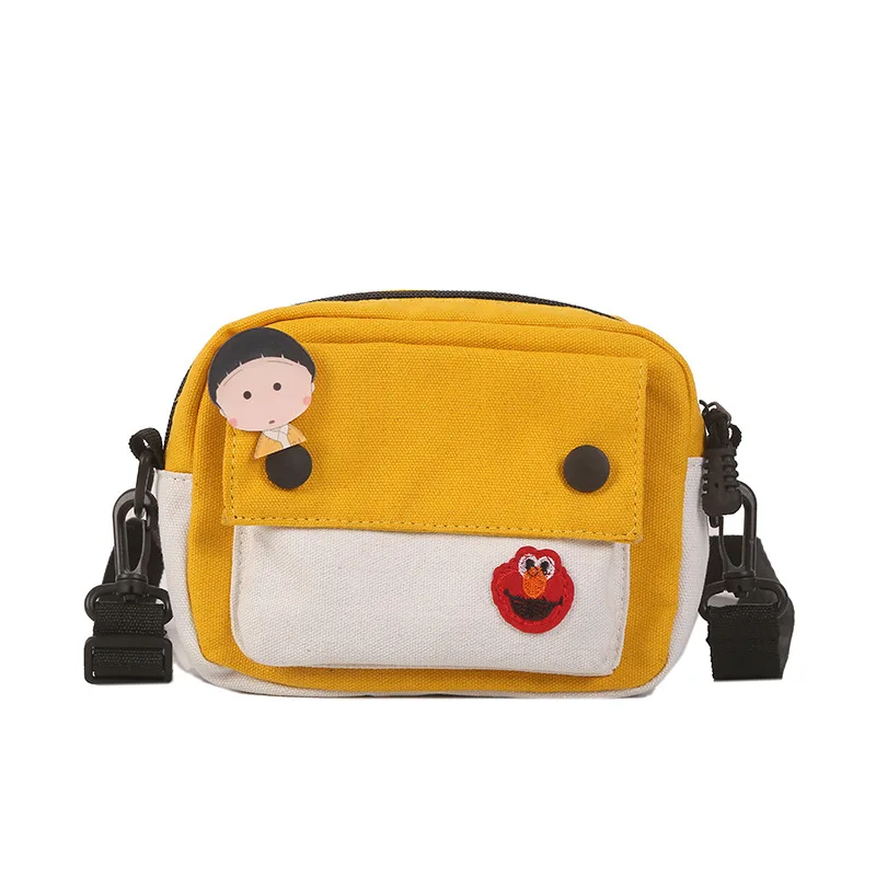 Cute Hot Sale Cotton Animal Crossbody Shoulder Bag Women