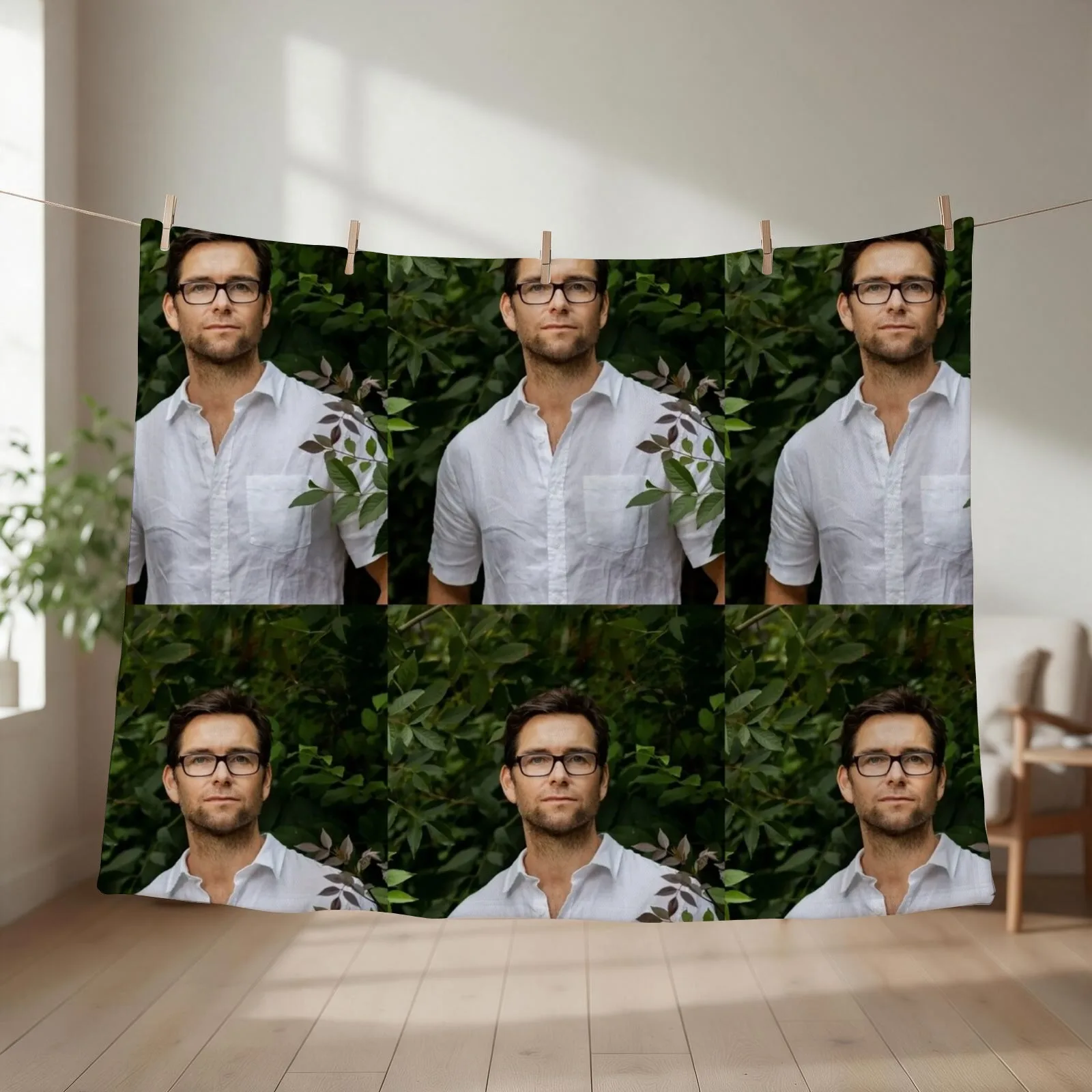 antony starr handsome Throw Blanket couch cozy soft plush fuzzy picnic outdoor blanket