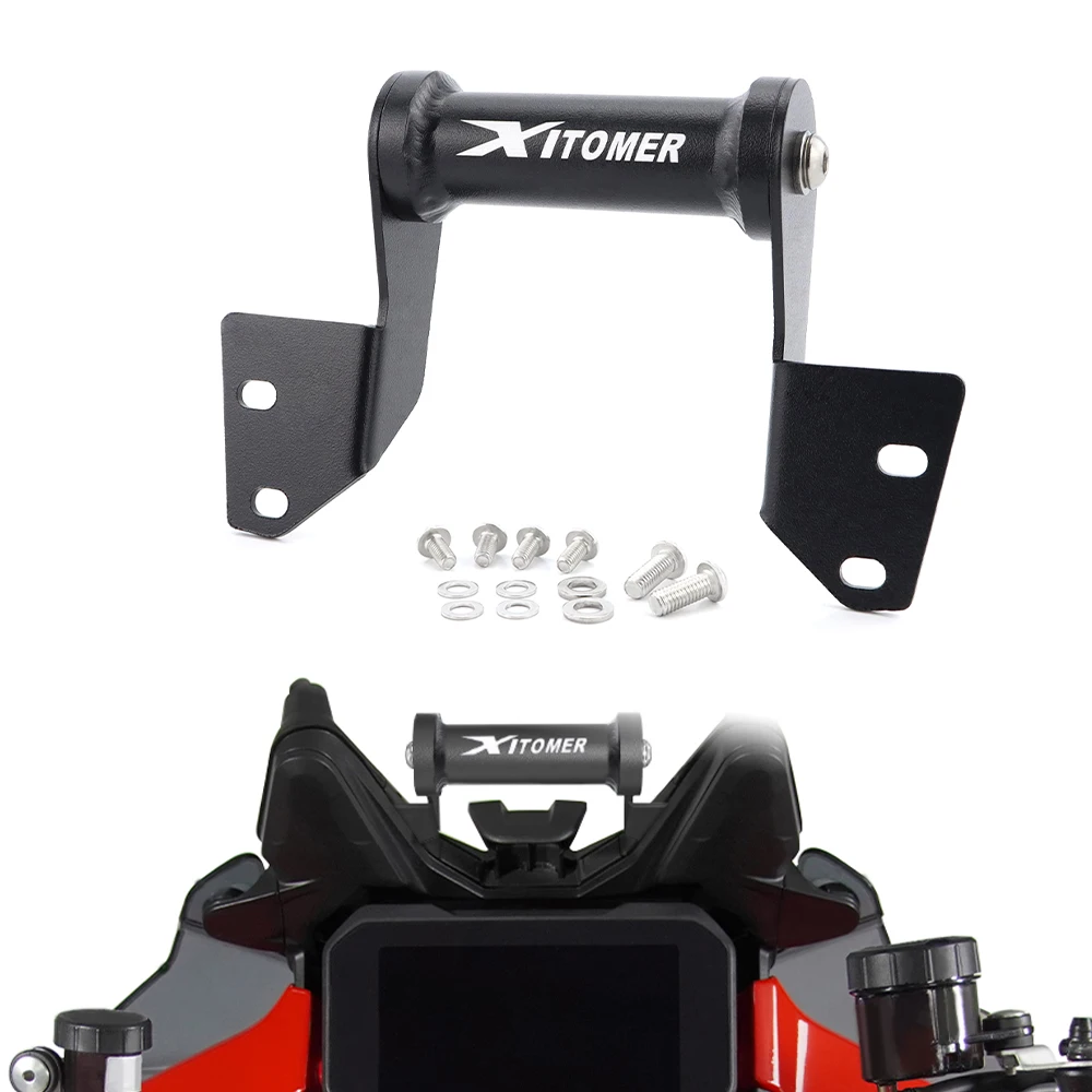 

Motorcycle GPS Navigation Plate Bracket For Ducati Multistrada V4 V4S V4 RS/Pikes Peak V4 Rallly GPS Phone Stand Support Holder