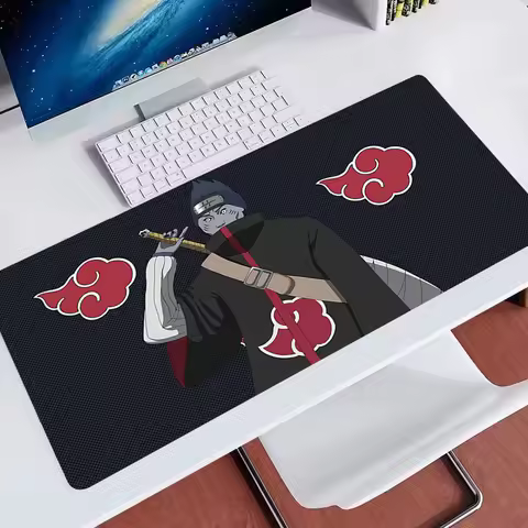 Large Gaming Mousepad N-narutoS XXL Keyboard Pad Gamer Mouse Pad on The Table Speed Desk Mat Anime 900x400 Soft Mouse Mats