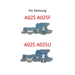 USB Charge Dock Port Socket Jack Plug Connector Flex Cable For Samsung Galaxy A02S A025F A025U Charging Board Module