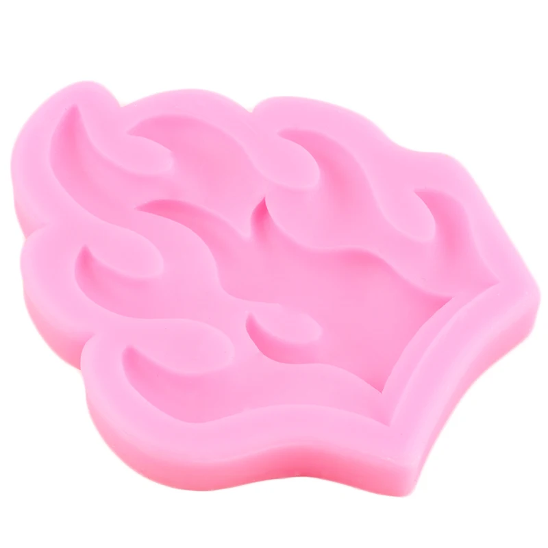 Fire Flame Silicone Mold Fondant Mousse Cake Decoration DIY Baking Chocolate Candy Resin Aromatherapy Plaster Clay Mould