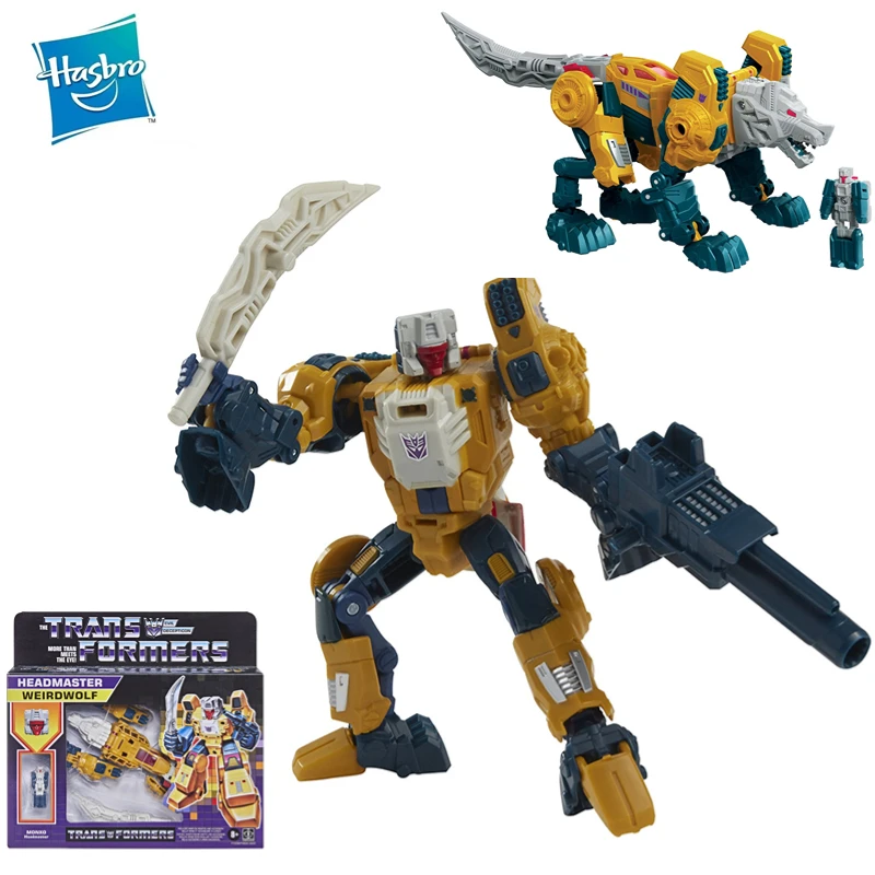 

Hasbro Transformers Generations Retro Headmaster Weirdwolf 5.5 Inch (14Cm) Toy Model