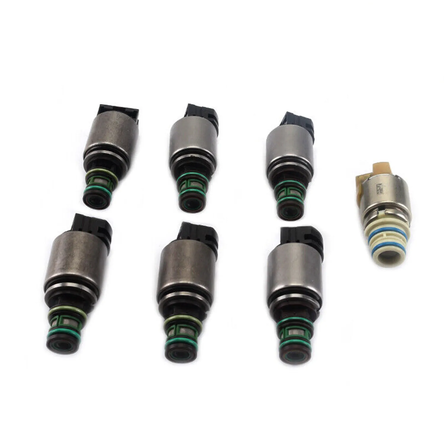 for Ford Explorer Expedition Ranger F150 AL3P7G276AF 7pc 6R60 6R80 Transmission Valve Body Solenoid Kit Car Drive & Transmission